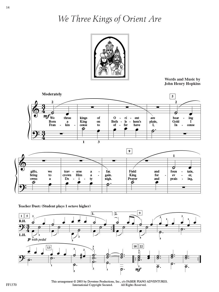 Adult Piano Adventures Christmas Book 1