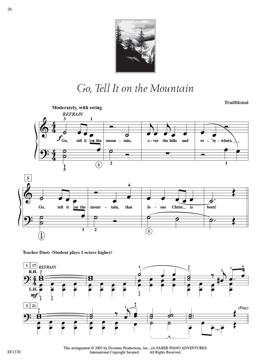 Adult Piano Adventures Christmas Book 1