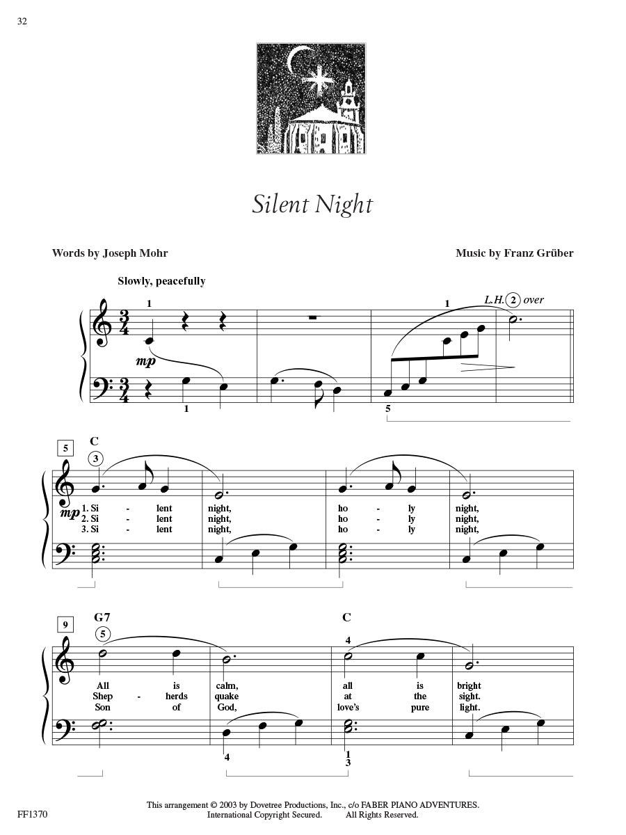 Adult Piano Adventures Christmas Book 1