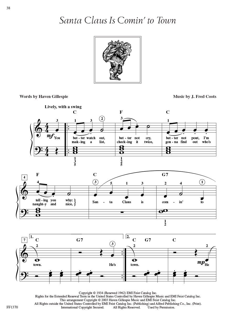 Adult Piano Adventures Christmas Book 1