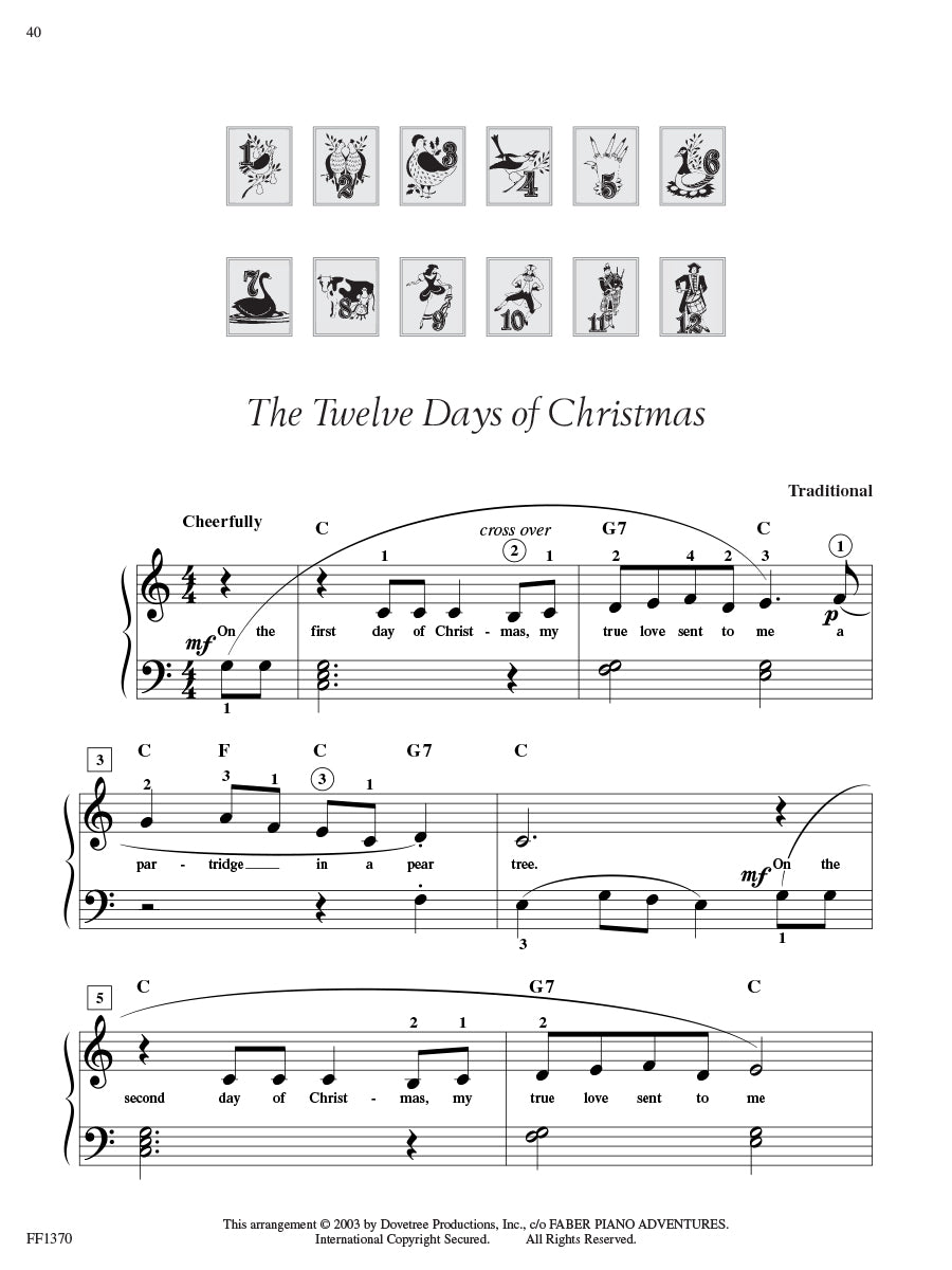 Adult Piano Adventures Christmas Book 1