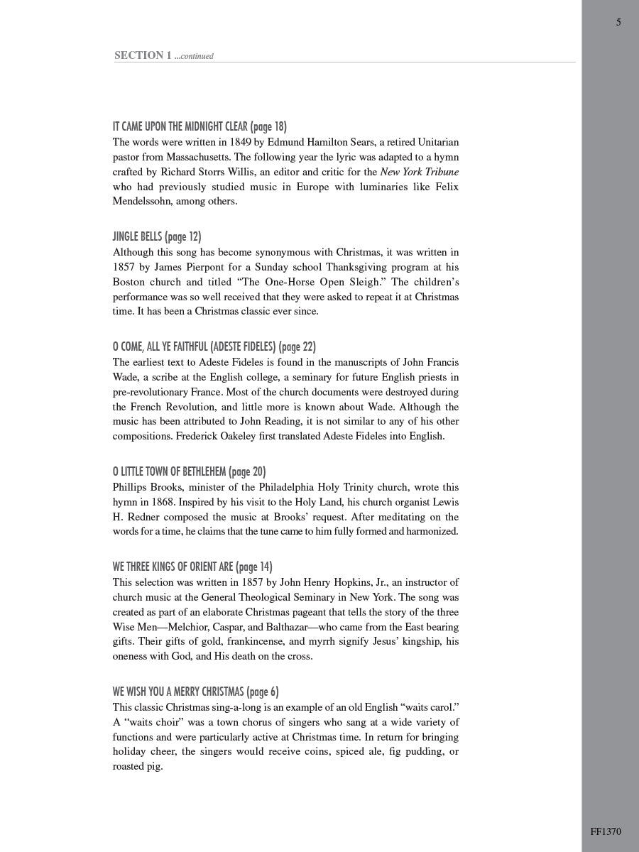 Adult Piano Adventures Christmas Book 1