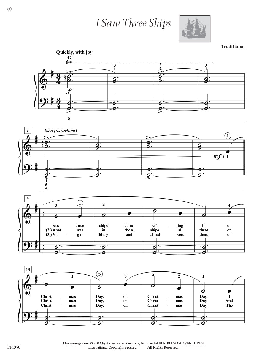 Adult Piano Adventures Christmas Book 1