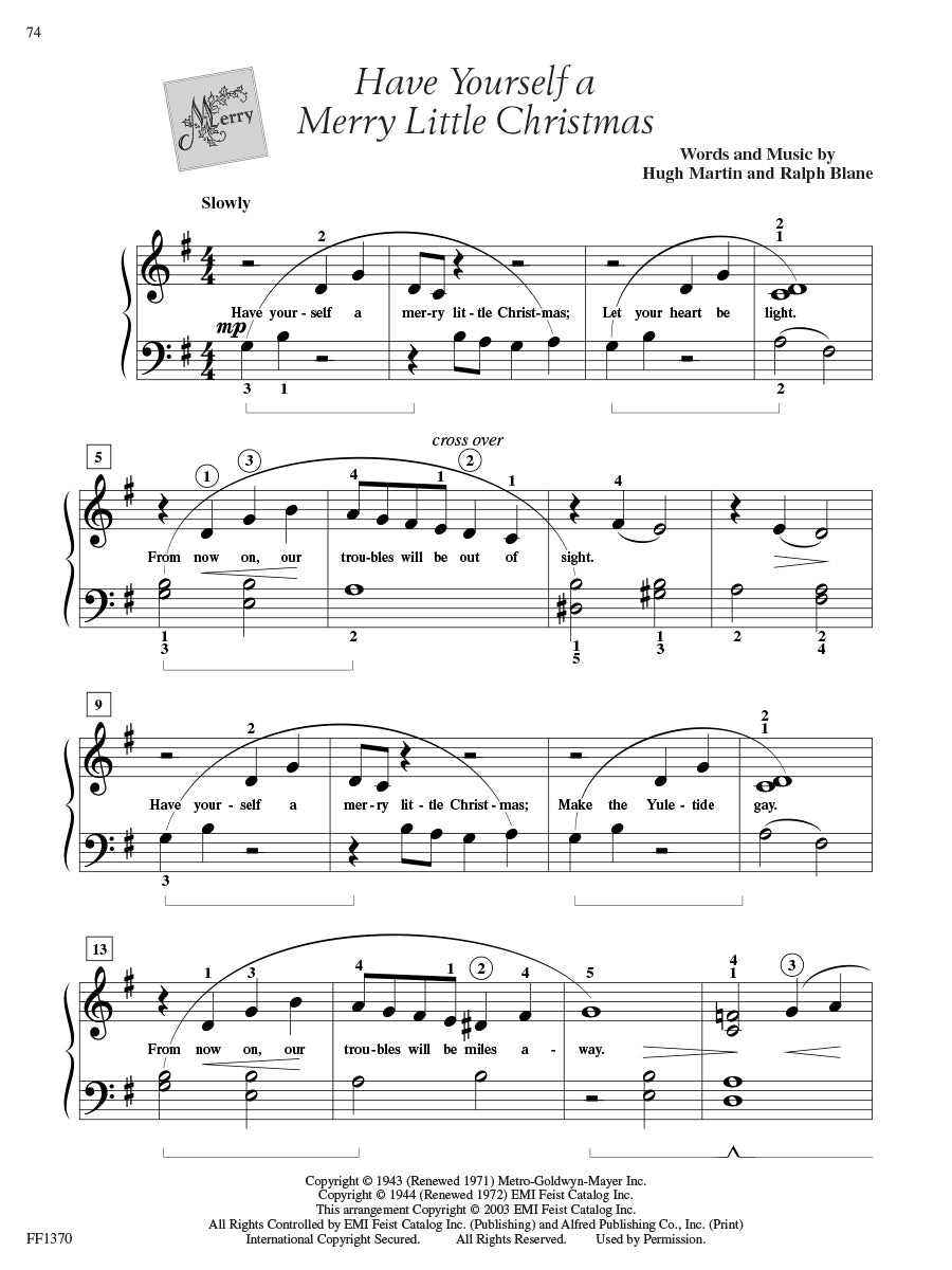 Adult Piano Adventures Christmas Book 1