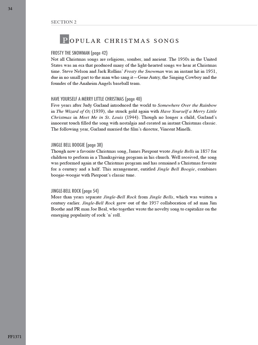 Adult Piano Adventures Christmas Book 2