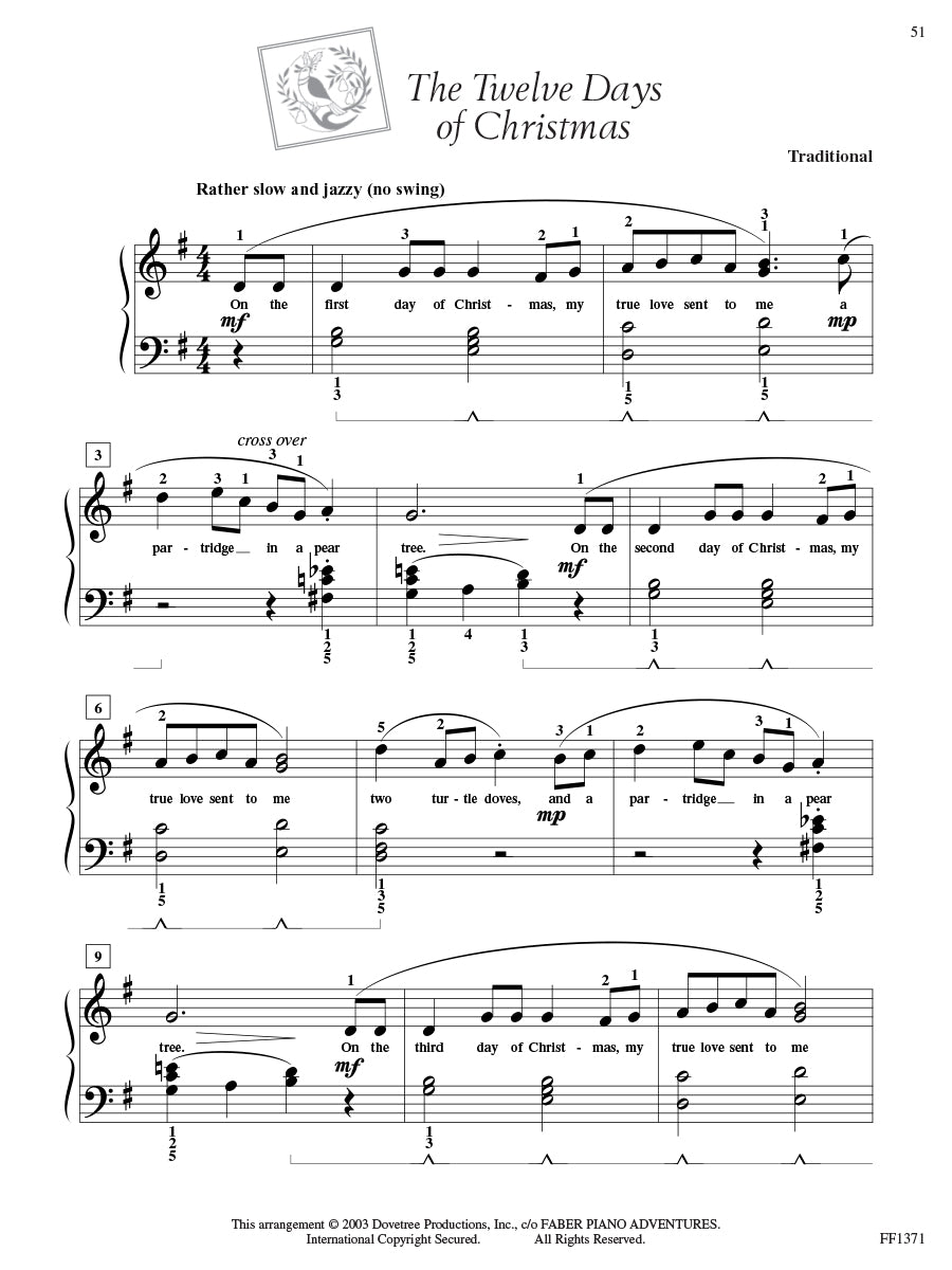 Adult Piano Adventures Christmas Book 2