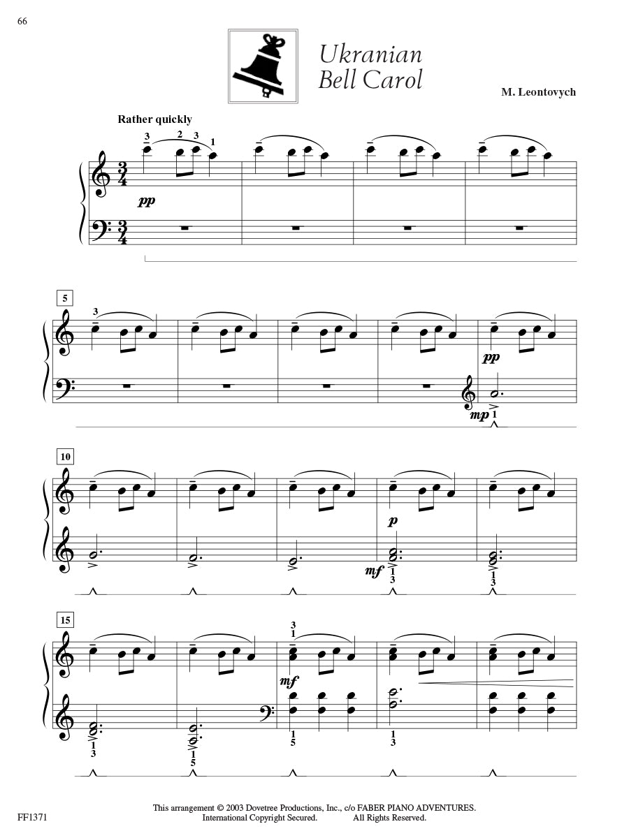 Adult Piano Adventures Christmas Book 2