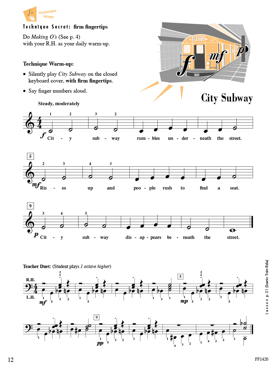 Accelerated Piano Adventures® Technique & Artistry Book 1