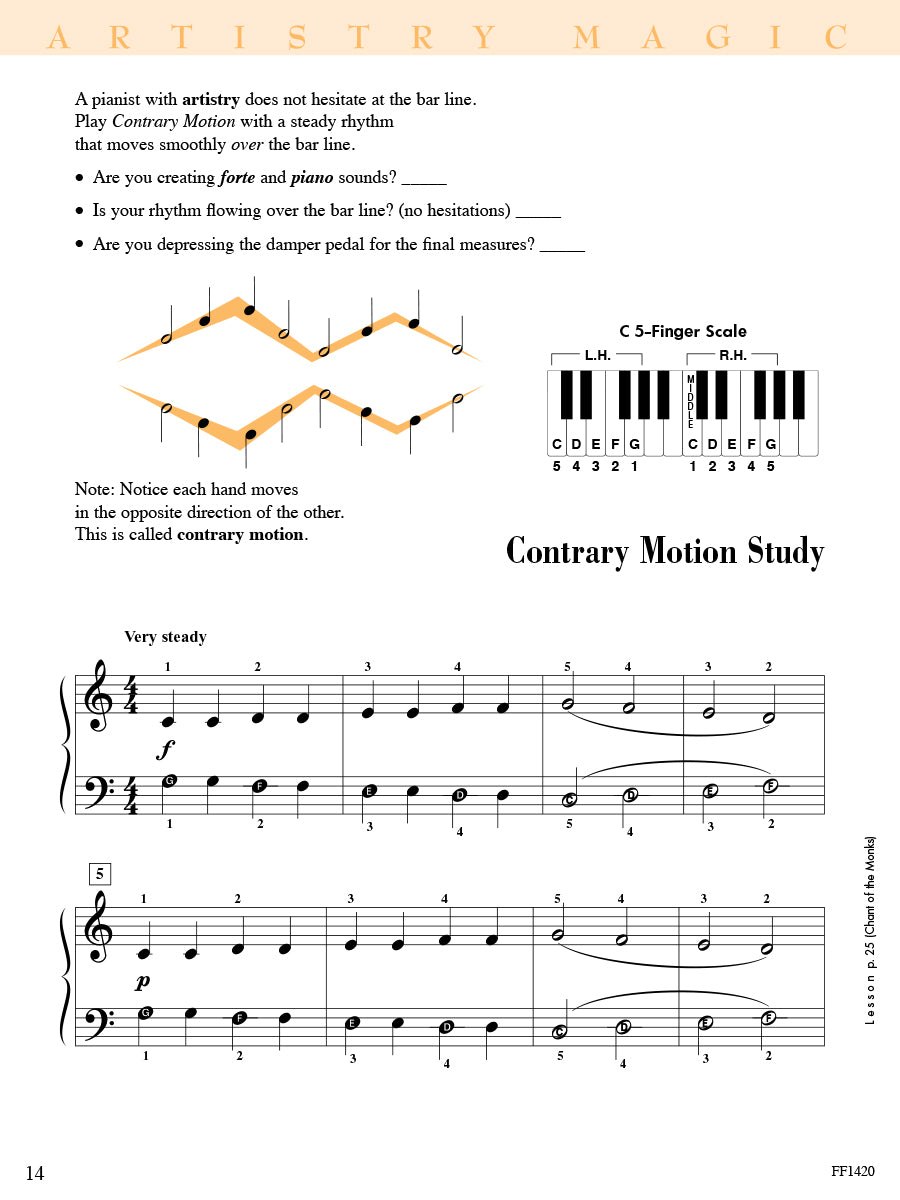Accelerated Piano Adventures® Technique & Artistry Book 1