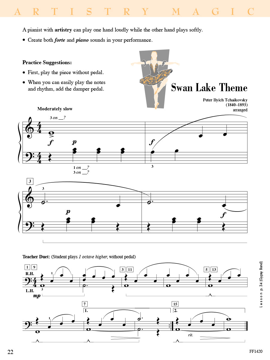 Accelerated Piano Adventures® Technique & Artistry Book 1