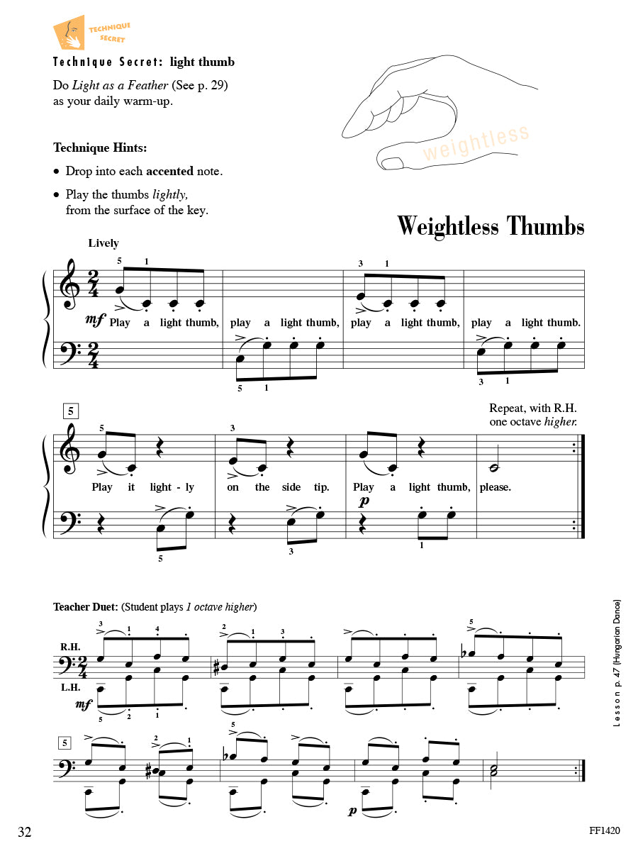 Accelerated Piano Adventures® Technique & Artistry Book 1