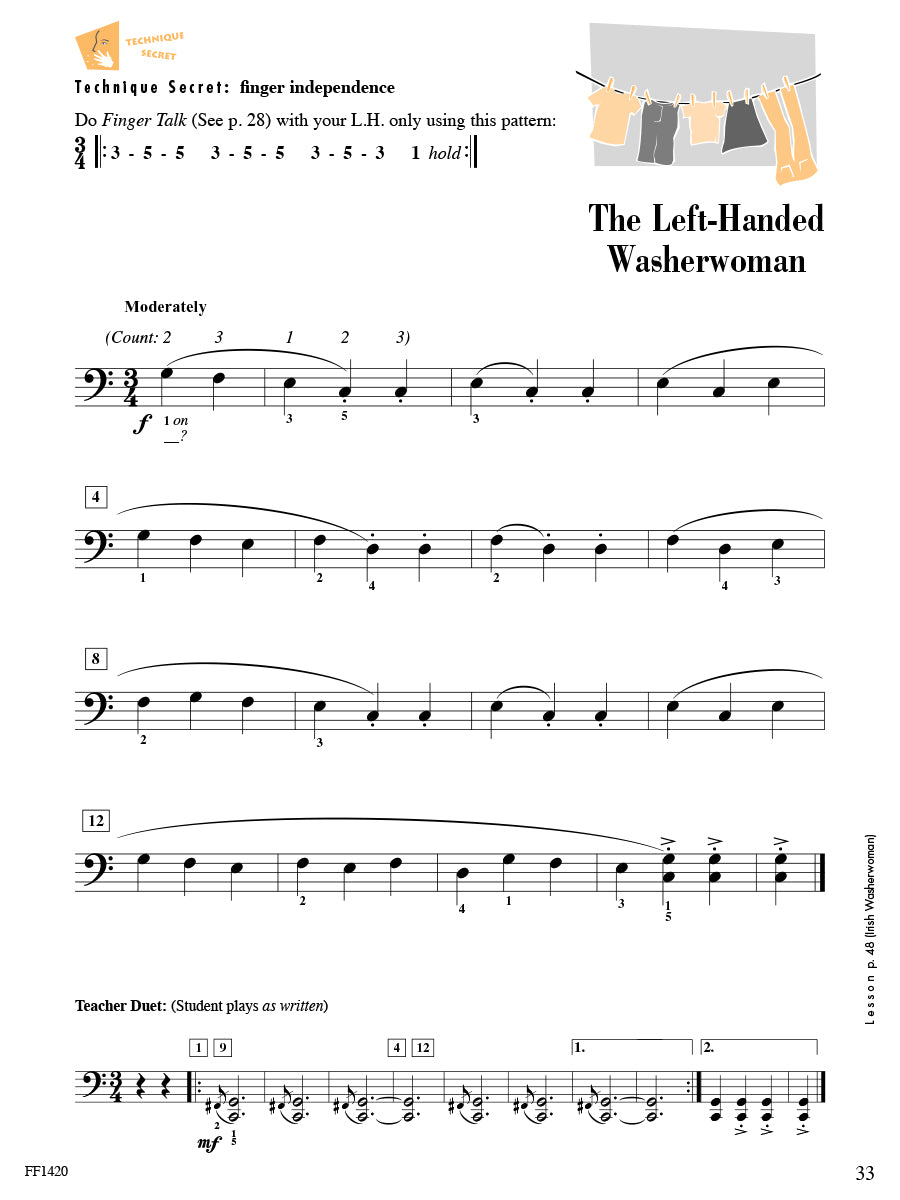 Accelerated Piano Adventures® Technique & Artistry Book 1