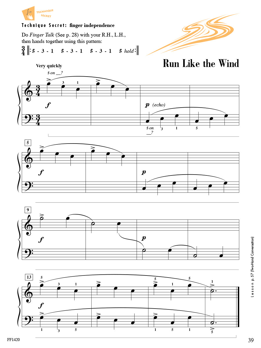 Accelerated Piano Adventures® Technique & Artistry Book 1