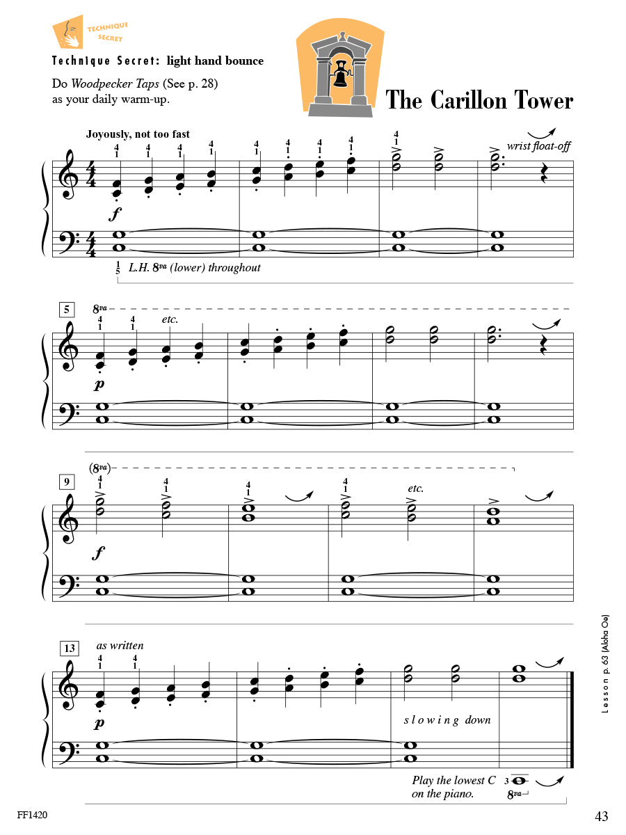 Accelerated Piano Adventures® Technique & Artistry Book 1