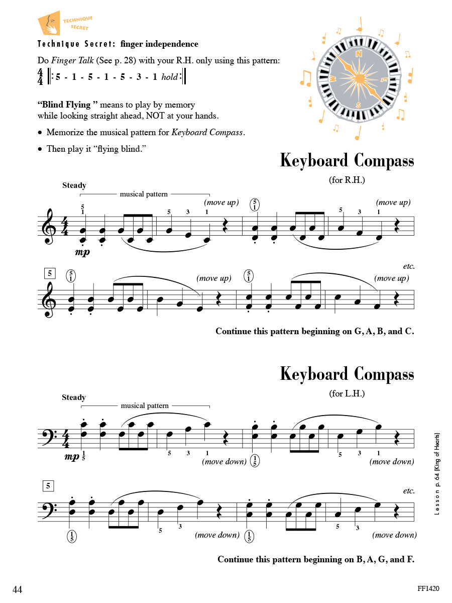 Accelerated Piano Adventures® Technique & Artistry Book 1