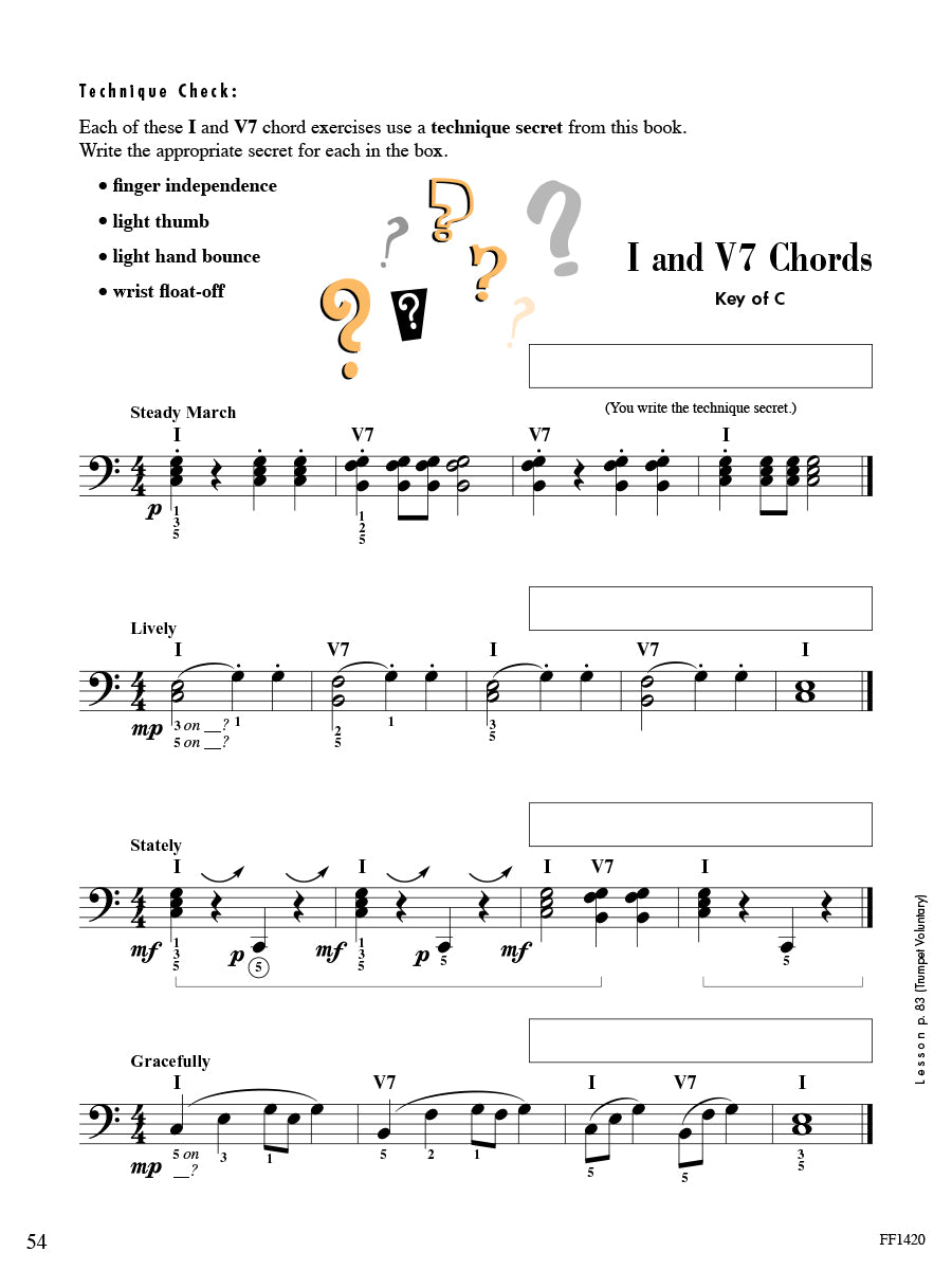 Accelerated Piano Adventures® Technique & Artistry Book 1