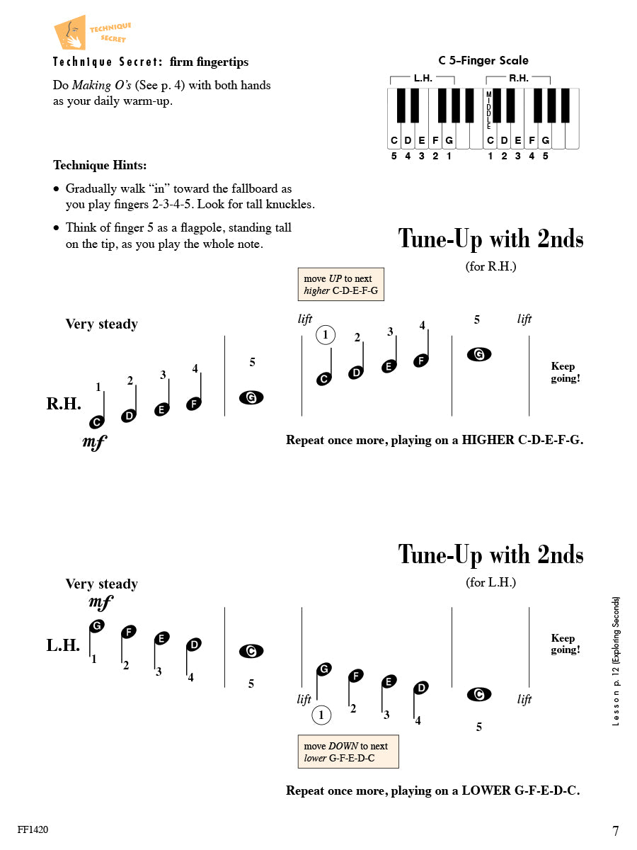 Accelerated Piano Adventures® Technique & Artistry Book 1