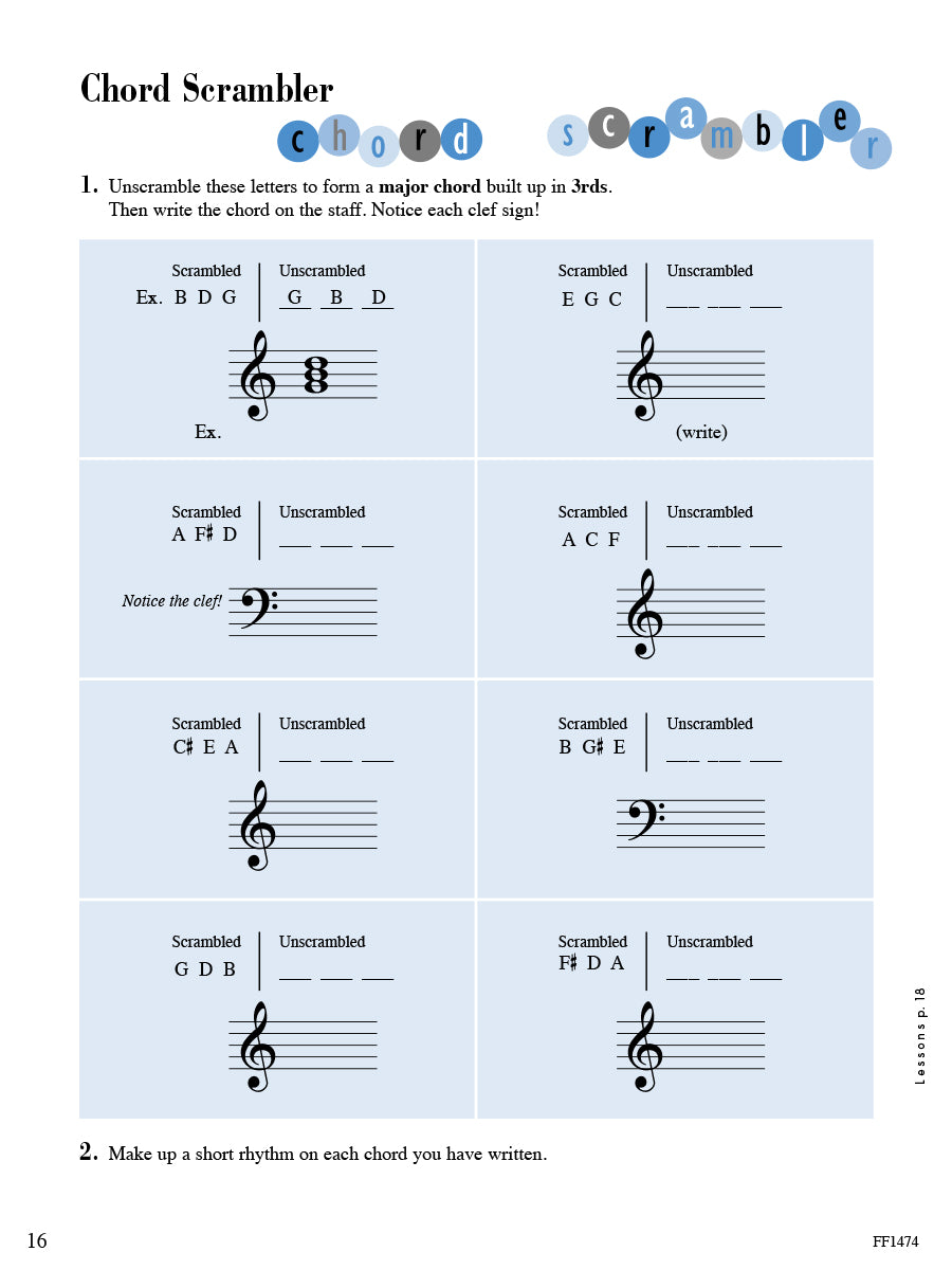 Accelerated Piano Adventures® Theory Book 2
