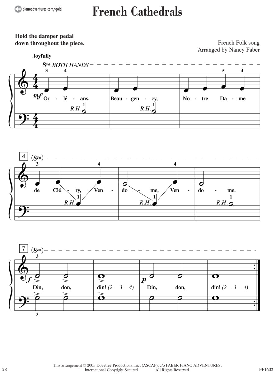 Piano Adventures® Primer Level Gold Star Performance Book