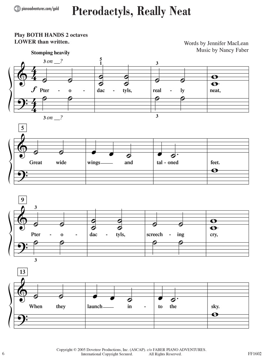 Piano Adventures® Primer Level Gold Star Performance Book