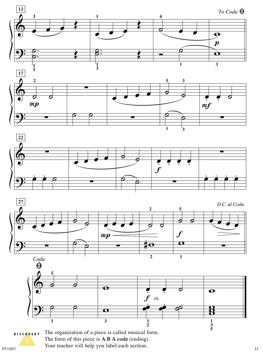 Piano Adventures® Level 1 Gold Star Performance Book