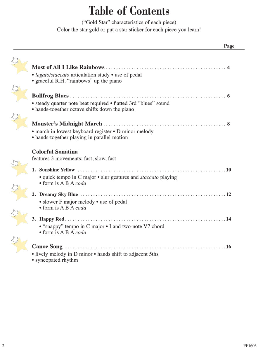 Piano Adventures® Level 1 Gold Star Performance Book