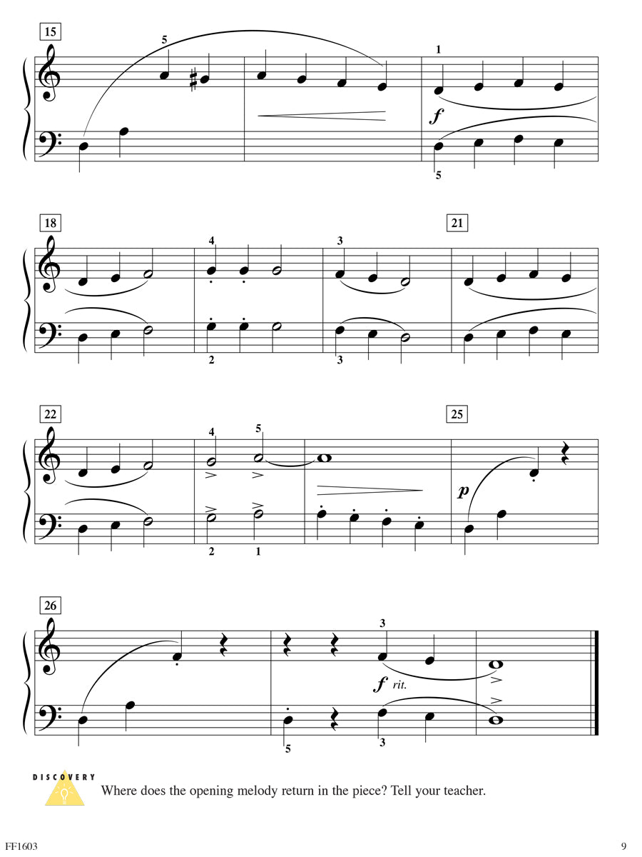 Piano Adventures® Level 1 Gold Star Performance Book