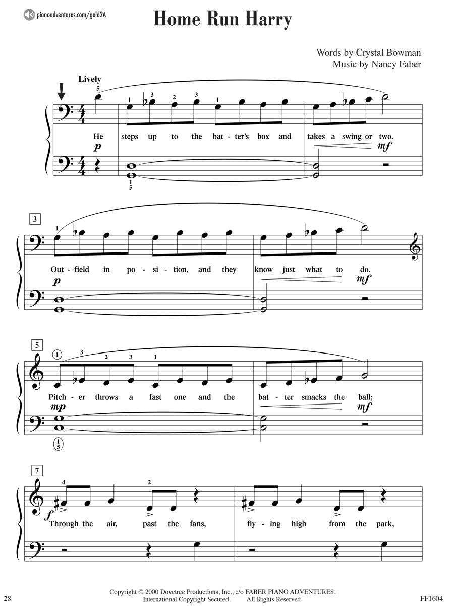 Piano Adventures® Level 2A Gold Star Performance