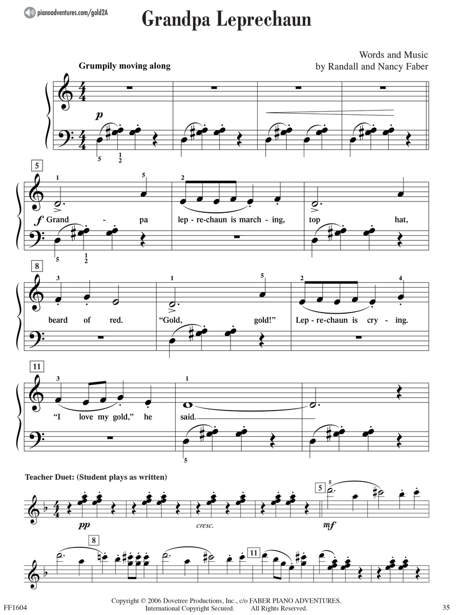 Piano Adventures® Level 2A Gold Star Performance