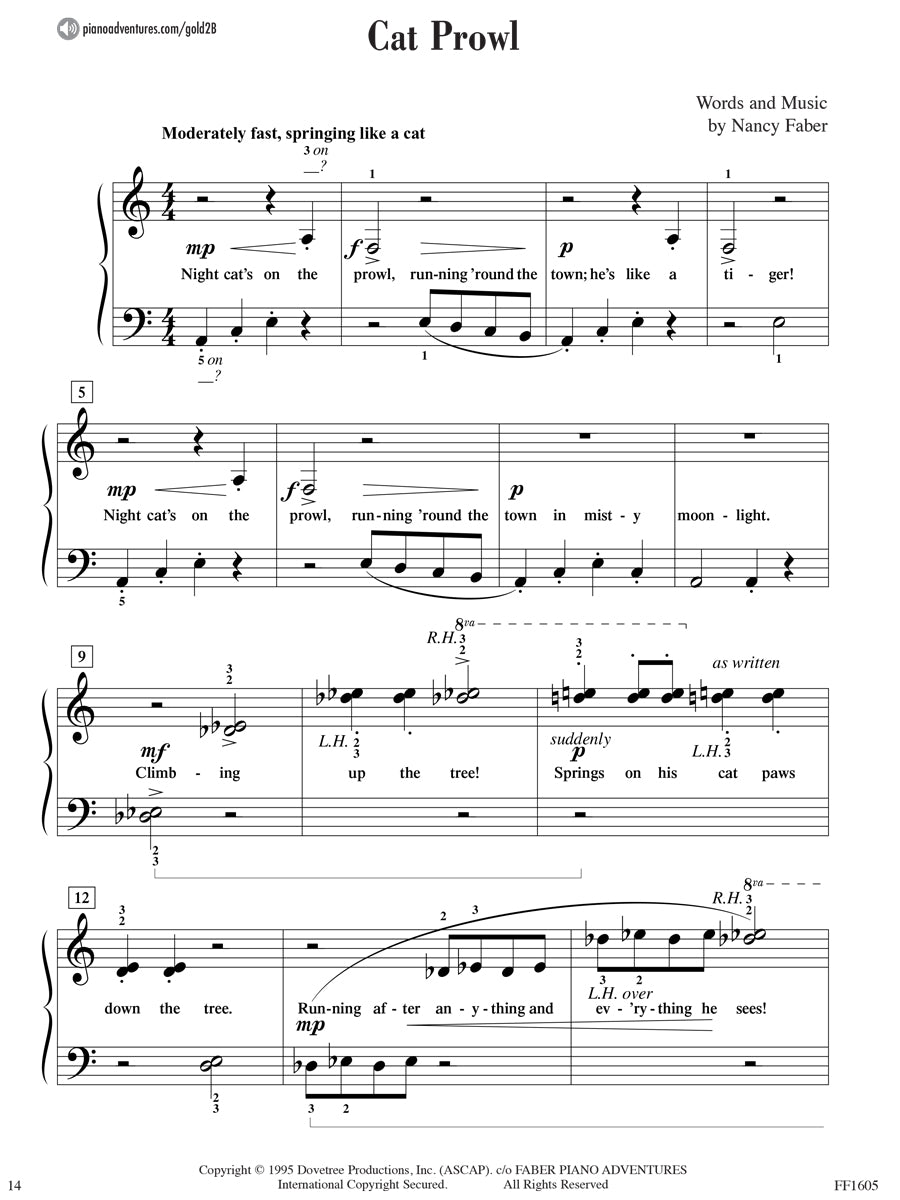 Piano Adventures® Level 2B Gold Star Performance