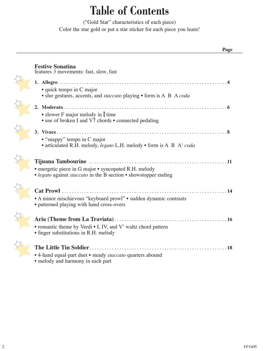 Piano Adventures® Level 2B Gold Star Performance