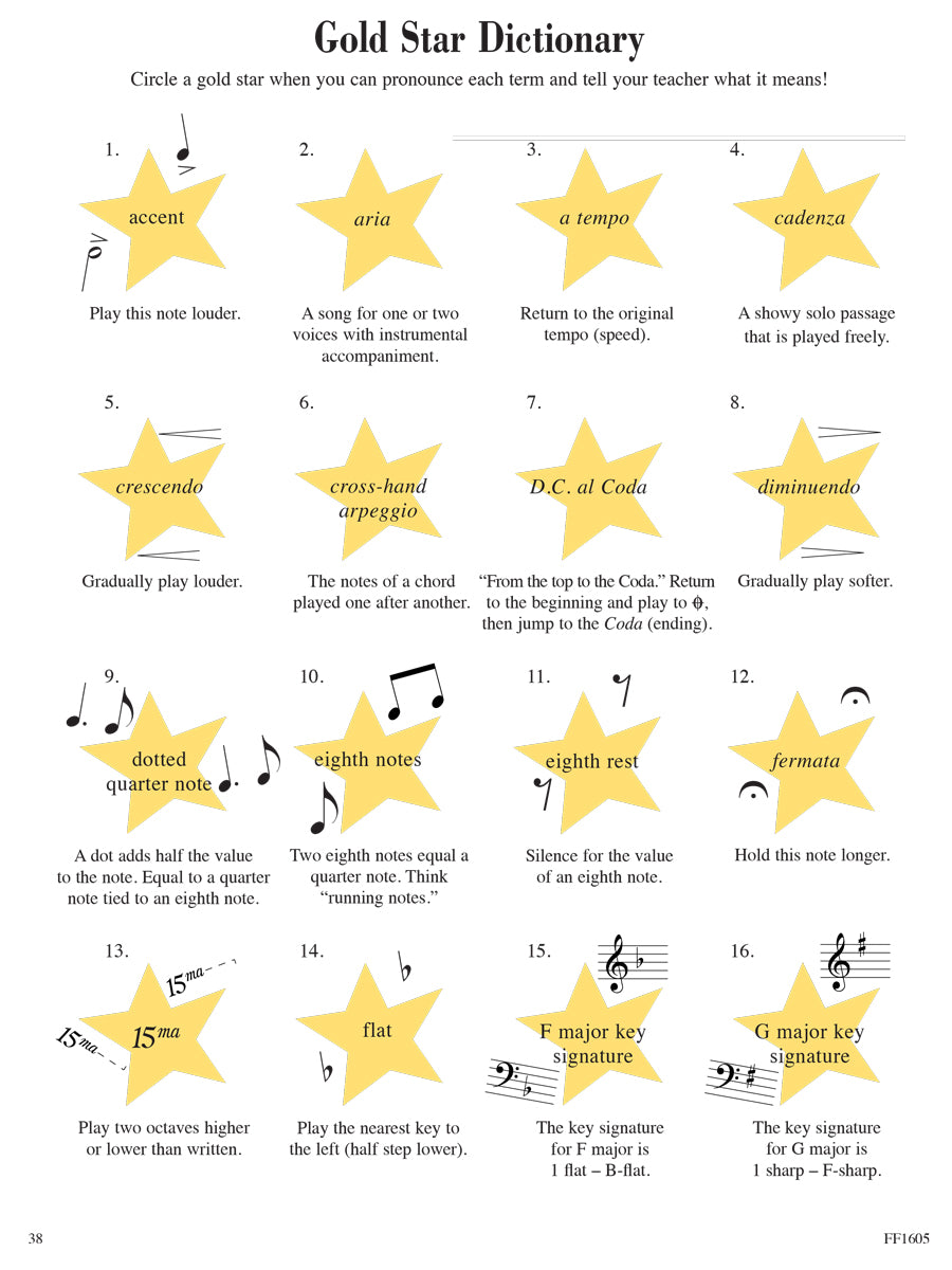 Piano Adventures® Level 2B Gold Star Performance