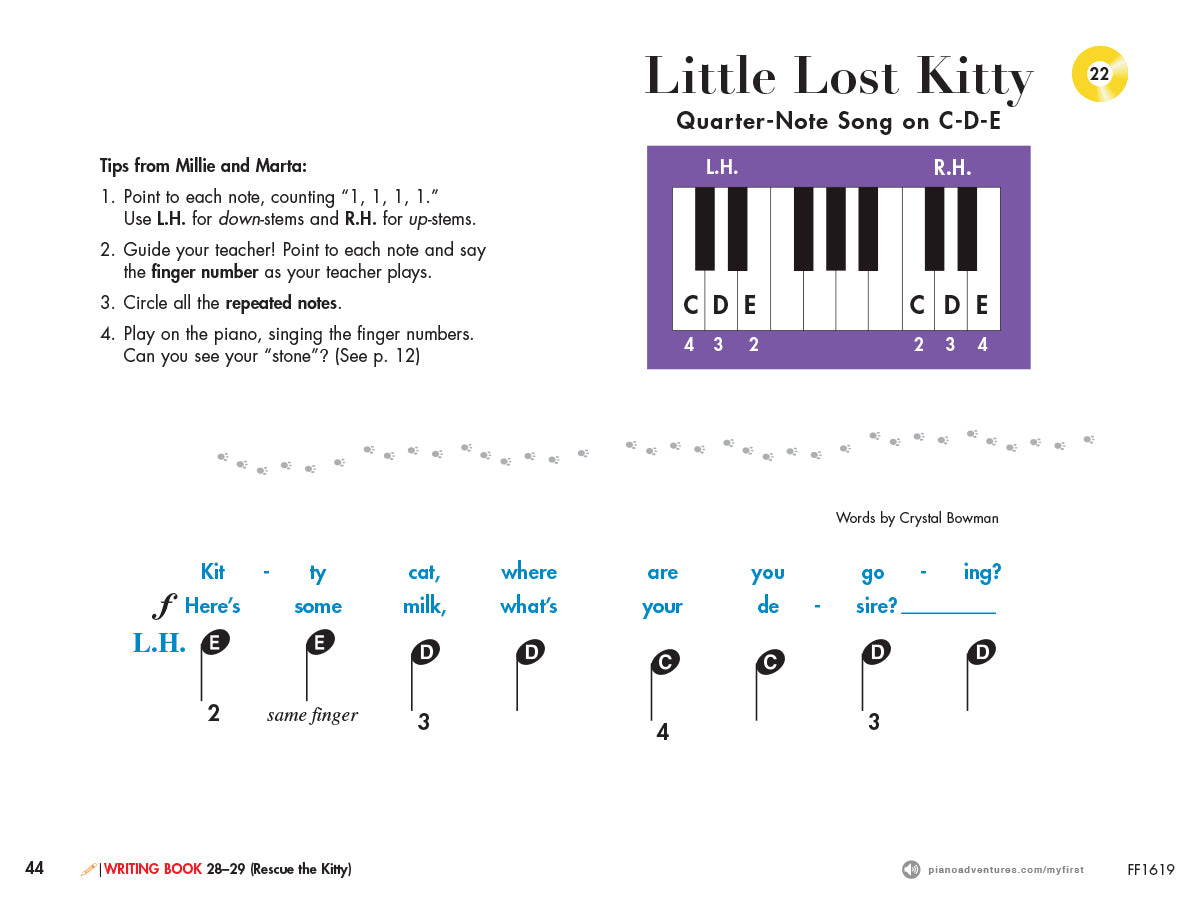 My First Piano Adventure® Lesson Book A