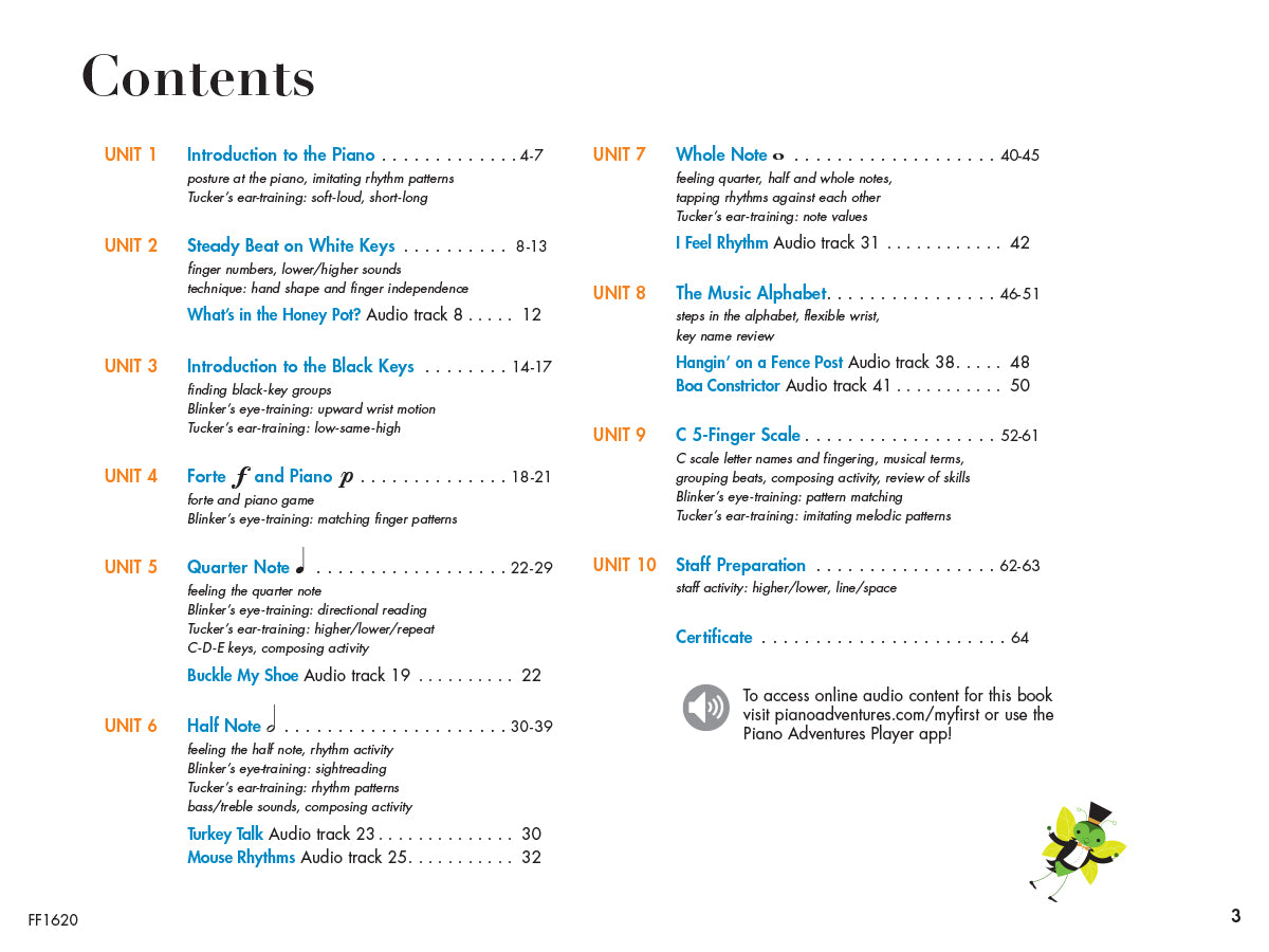 My First Piano Adventure® Writing Book A