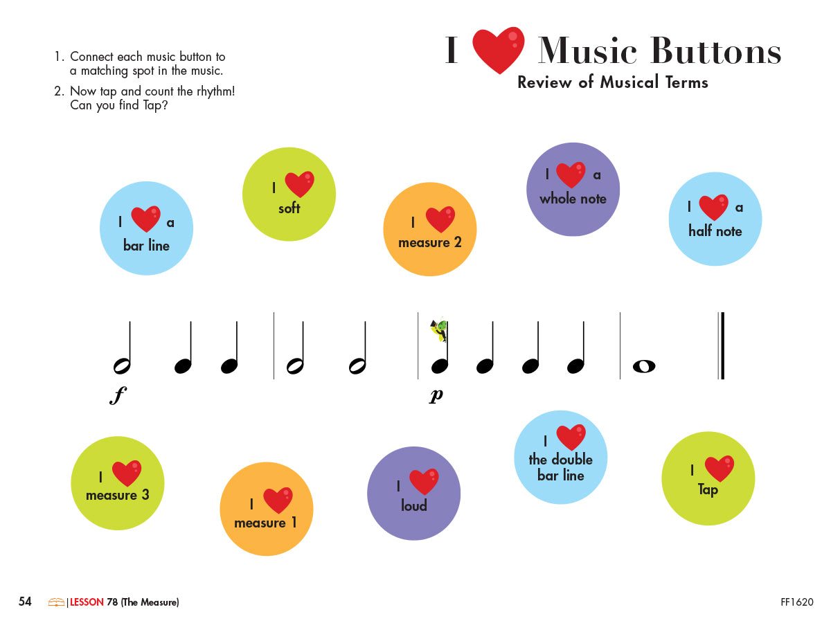 My First Piano Adventure® Writing Book A