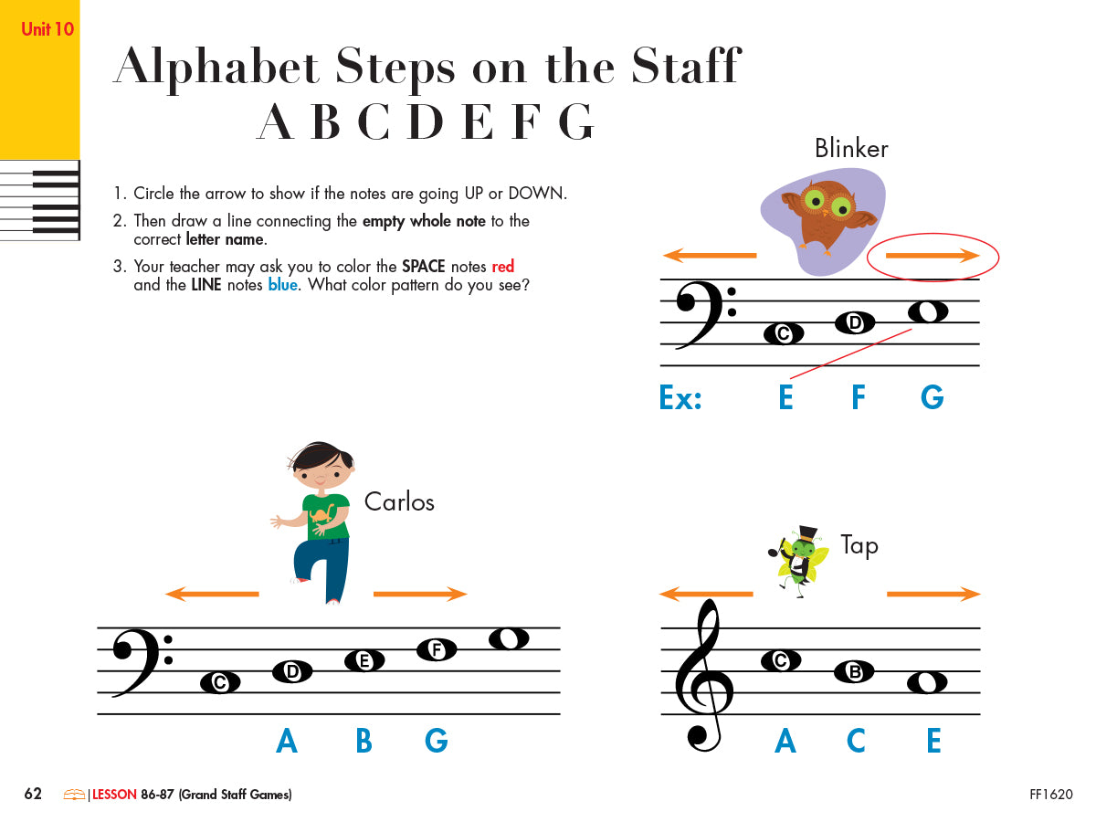 My First Piano Adventure® Writing Book A