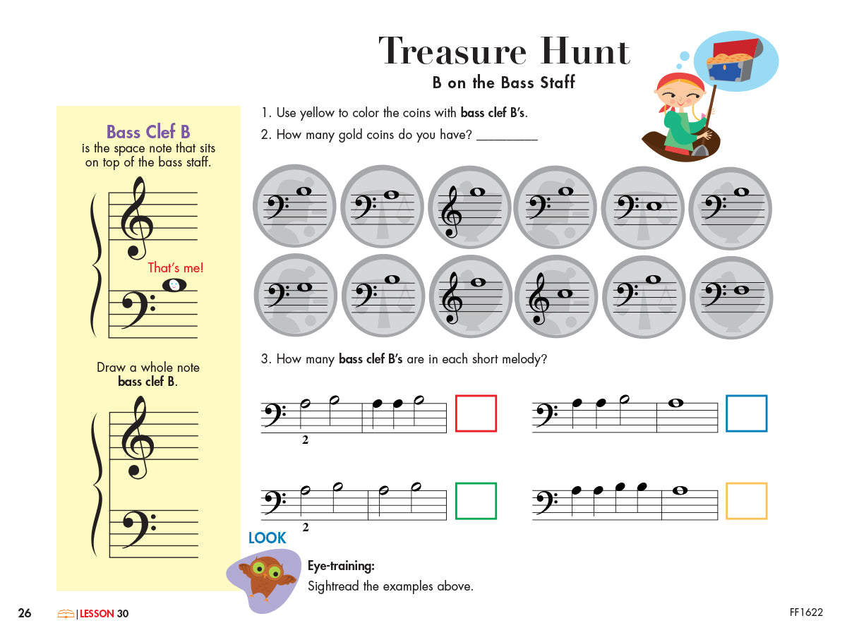 My First Piano Adventure® Writing Book B