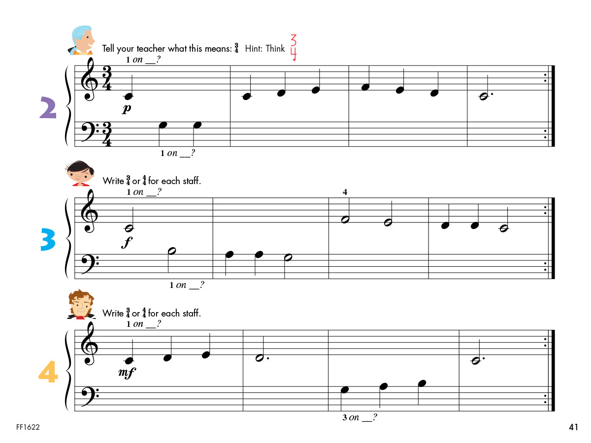 My First Piano Adventure® Writing Book B