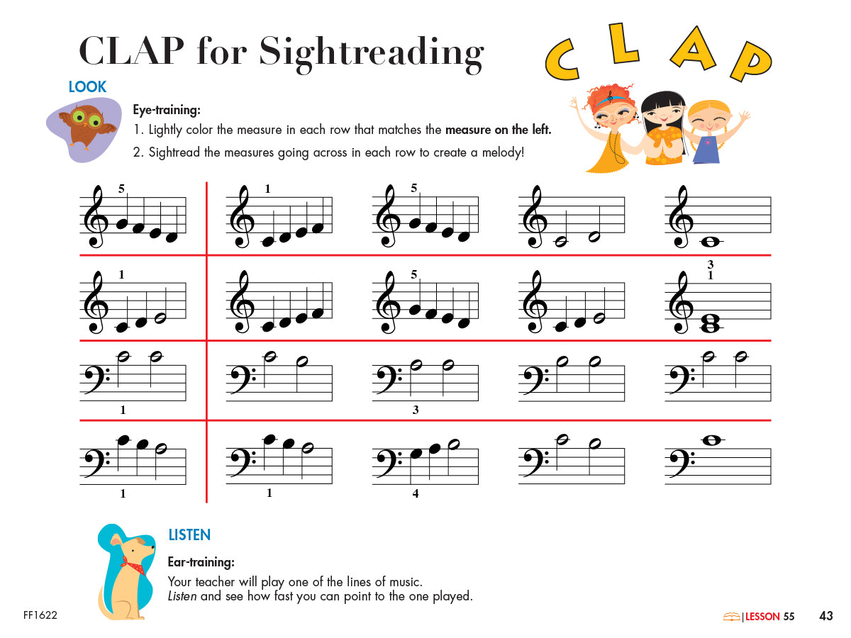 My First Piano Adventure® Writing Book B