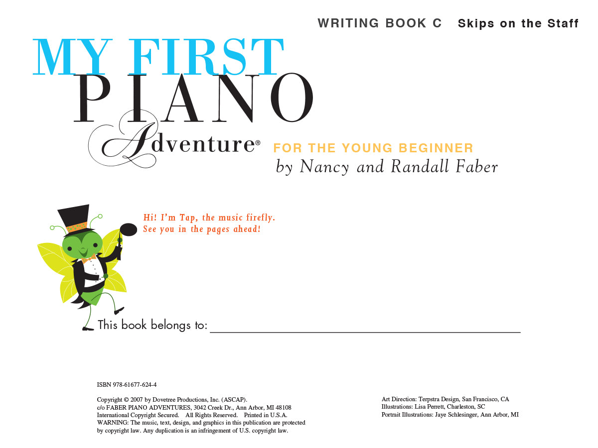 My First Piano Adventure® Writing Book C