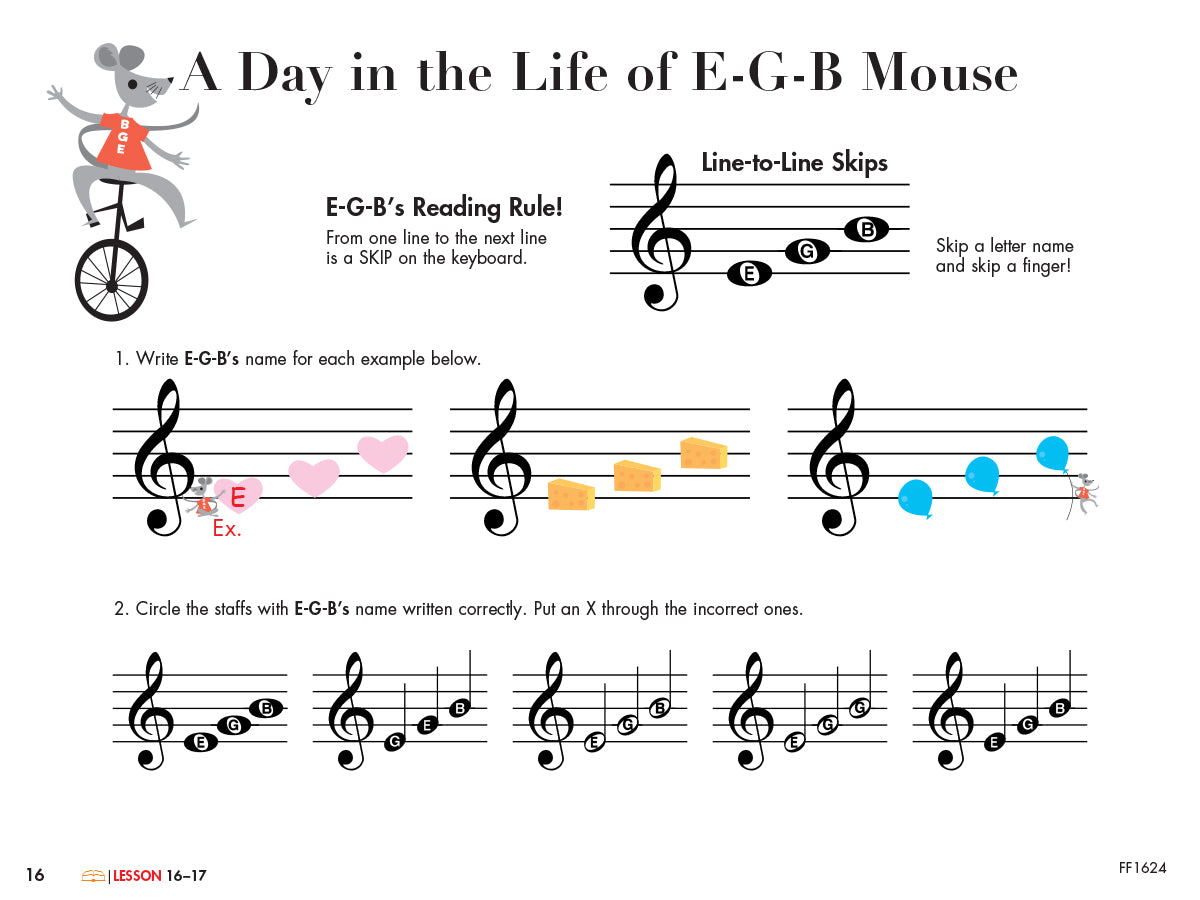 My First Piano Adventure® Writing Book C