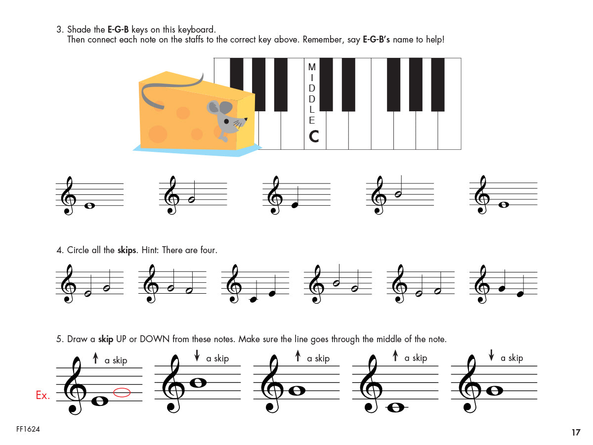 My First Piano Adventure® Writing Book C