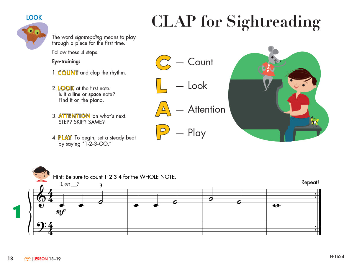 My First Piano Adventure® Writing Book C