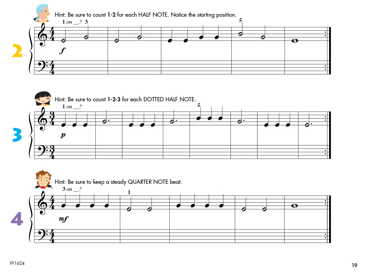 My First Piano Adventure® Writing Book C