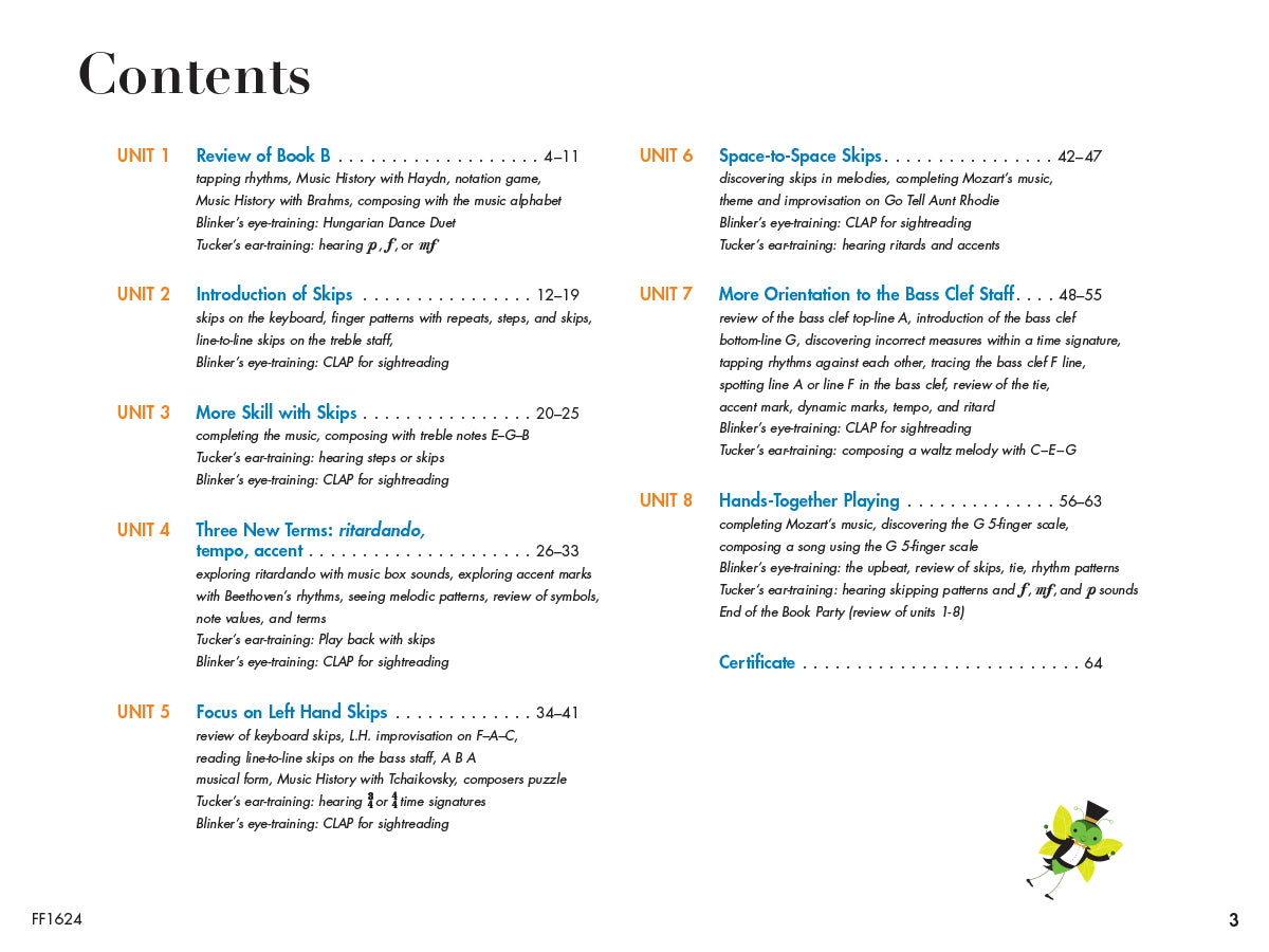 My First Piano Adventure® Writing Book C