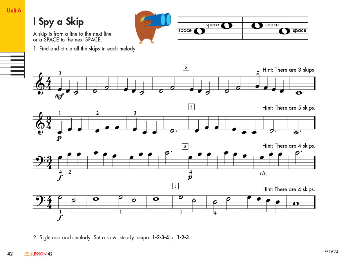 My First Piano Adventure® Writing Book C