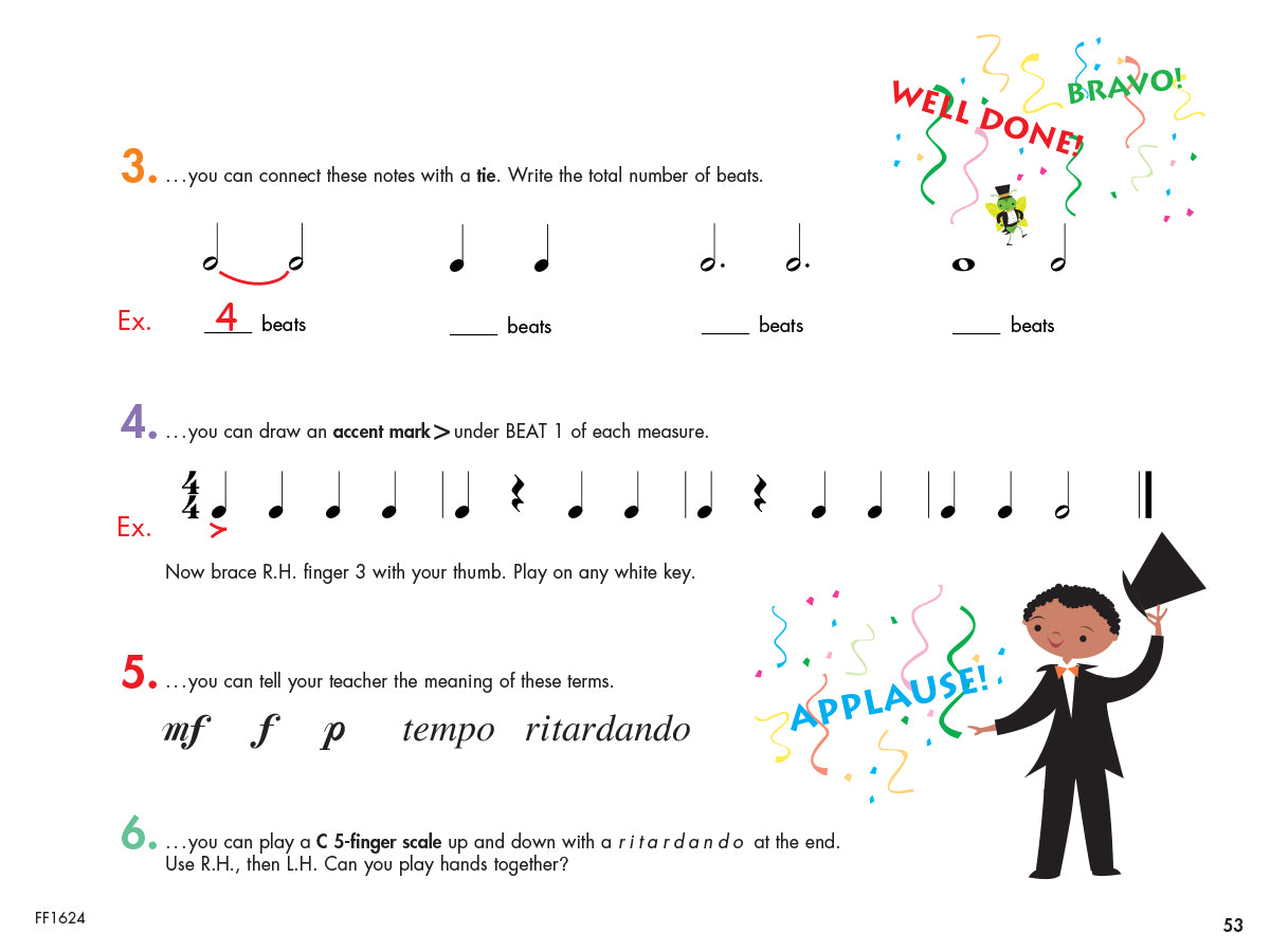 My First Piano Adventure® Writing Book C