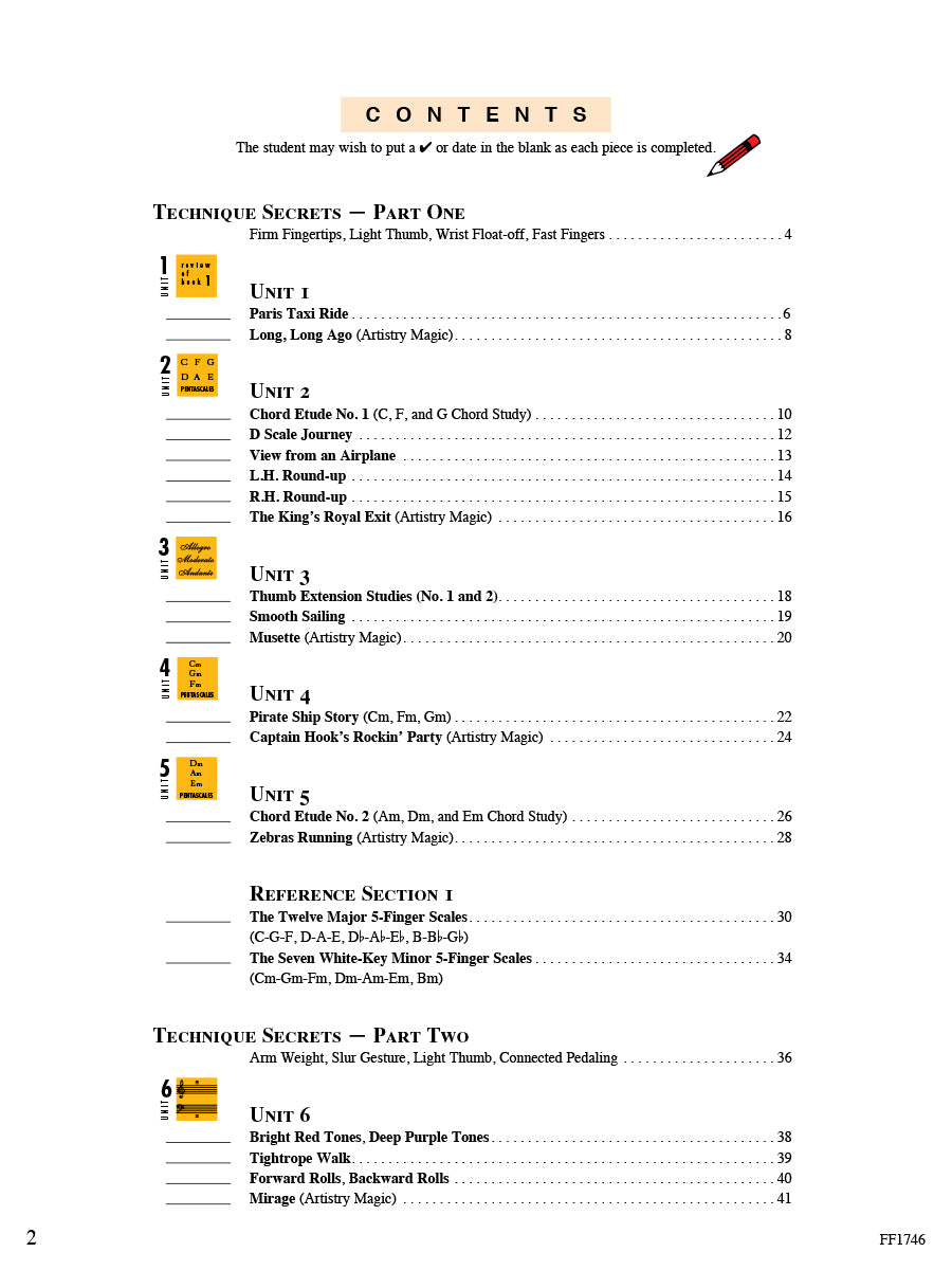 Accelerated Piano Adventures® Technique & Artistry Book 2