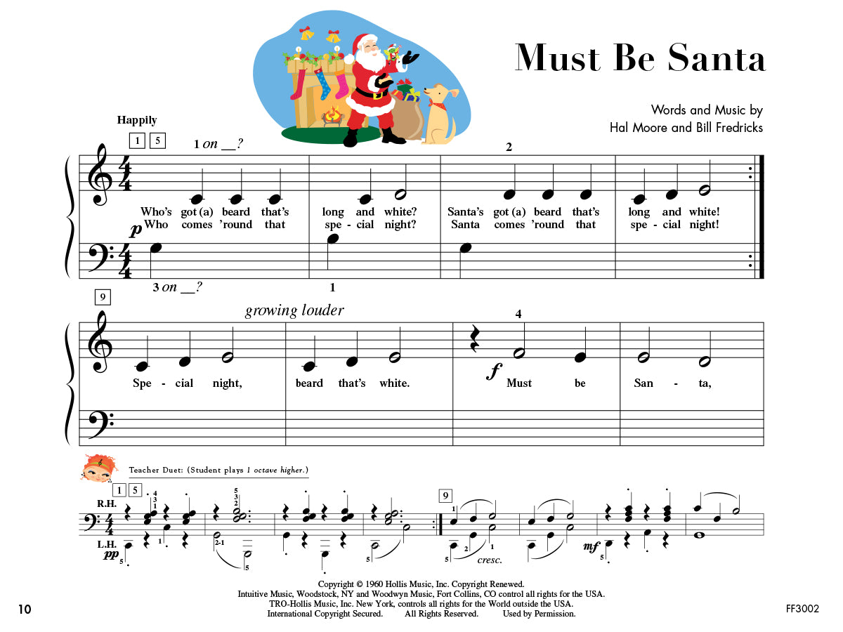 My First Piano Adventure® Christmas Book B