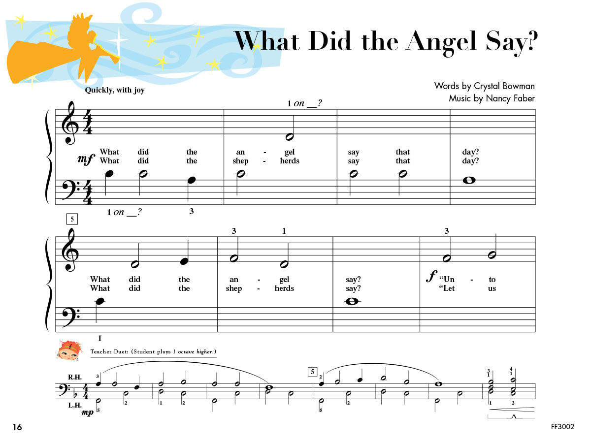 My First Piano Adventure® Christmas Book B